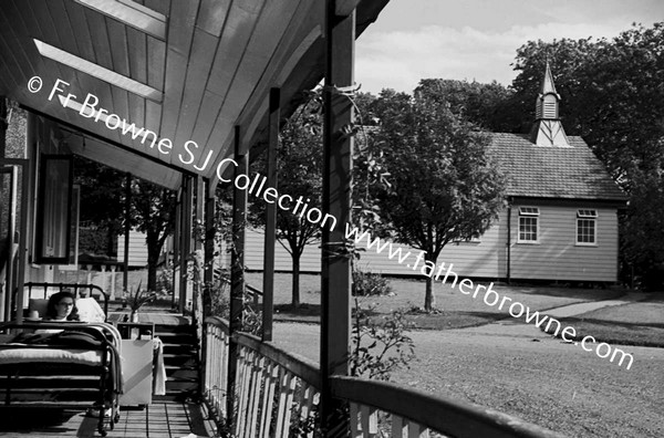 CROOKSLING SANATORIUM CHAPEL FOR WOMENS VERANDA